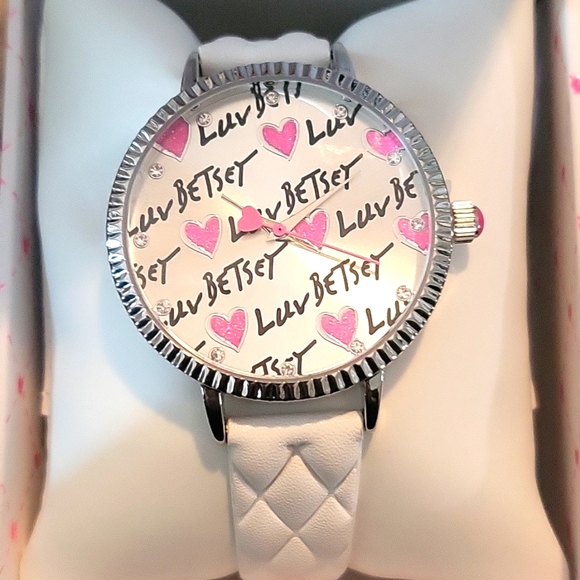 Betsey Johnson Accessories - Luv Betsey - ✨New ✨ By Betsey Johnson Women's watch